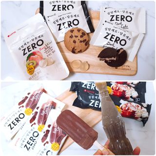 ZERO (초콜릿 칩 쿠키, 카카오 케이크, 후르츠 젤리, 아이스 콜라, 아이스 초코바) — 5점을 준 리뷰어가 2022년 6월 올린 사용 사진