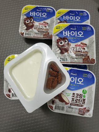 매일바이오 토핑요거트 — 5점을 준 리뷰어가 2021년 6월 올린 사용 사진