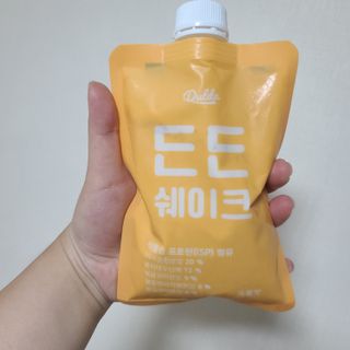 [덜다] 든든 식물성 단백질 쉐이크 40g X 7입 (곡물/딸기) — 5점을 준 리뷰어가 2023년 8월 올린 사용 사진