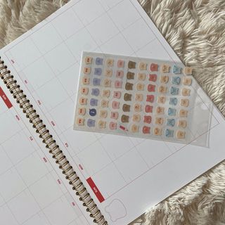 리훈 곰부 체크리스트+ 곰부 리무버블스티커 1장 — 5점을 준 리뷰어가 2021년 5월 올린 사용 사진