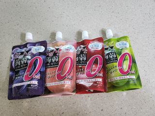 ORIHIRO 오리히로 곤약젤리 제로칼로리 130g 4종 4팩(맛별로 1팩씩) — 5점을 준 리뷰어가 2023년 1월 올린 사용 사진