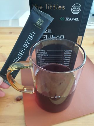 더리틀스 시트오르 아르기닌부스터 — 5점을 준 리뷰어가 2022년 11월 올린 사용 사진