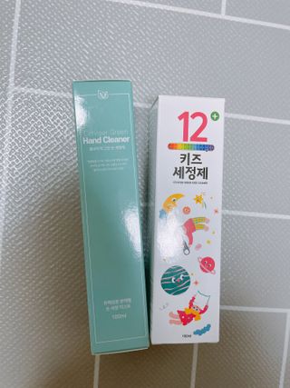 셀바이져 항균 스프레이 핸드워시 + 키즈세정제 SET — 5점을 준 리뷰어가 2021년 3월 올린 사용 사진