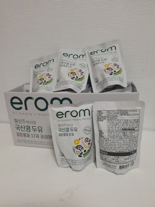 이롬 황성주 박사의 국산콩 두유 검은콩과 17곡 프리미엄 — 5점을 준 리뷰어가 2021년 5월 올린 사용 사진