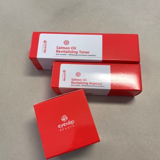 아이앤립 / EYENLIP 아이앤립 연어오일 리바이탈라이징 토너+앰플+크림 3종 세트 — 5점을 준 리뷰어가 2021년 6월 올린 사용 사진