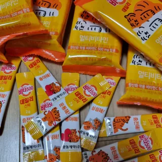 광동제약 [광동] 비타500데일리스틱 70포X2개 + 뚱랑이엽서 + 쇼핑백 증정 — 5점을 준 리뷰어가 2022년 11월 올린 사용 사진