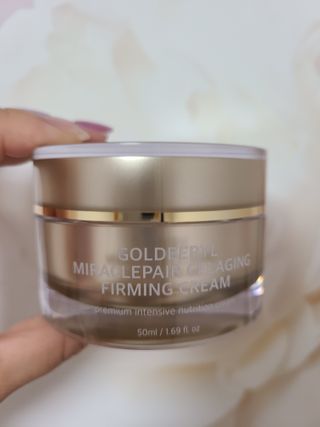 피부미 골드베릴 미라클페어 세레이징 퍼밍 크림 50ml — 5점을 준 리뷰어가 2021년 9월 올린 사용 사진