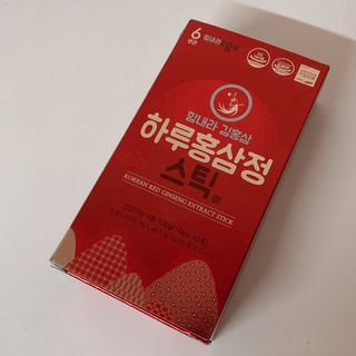 힘내라김홍삼 하루홍삼정스틱 10g x 10포 — 3점을 준 리뷰어가 2021년 3월 올린 사용 사진