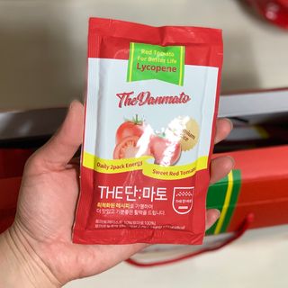 제이제이바이오 더단마토 프리미엄주스 100ml 30팩입 - 무설탕 스테비아 토마토즙 — 5점을 준 리뷰어가 2021년 11월 올린 사용 사진