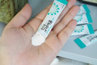 프리마인 유산균 국가지정연구소 선정, 살아있는 생유산균 200억 마리의 힘. 유산균n굿바이옴플러스 — 5점을 준 리뷰어가 2021년 12월 올린 사용 사진