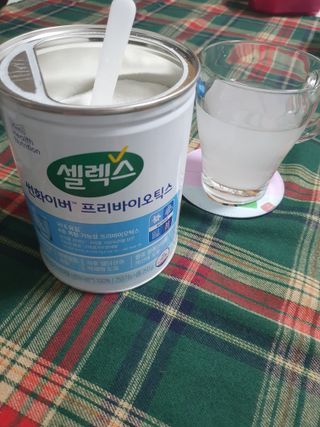 셀렉스 썬화이버 프리바이오틱스 — 5점을 준 리뷰어가 2021년 12월 올린 사용 사진
