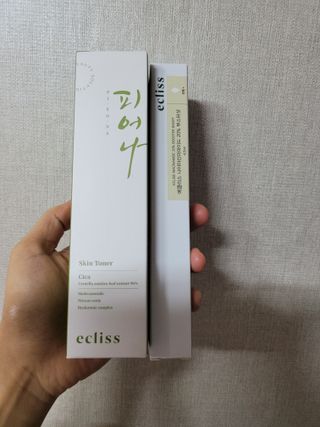 에클리스 피어나 스킨토너 — 5점을 준 리뷰어가 2022년 2월 올린 사용 사진