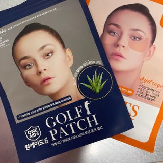 원에이드 알로에사포나리아 투명 골프패치 & 원에이드 하이드로겔 스포츠패치 — 5점을 준 리뷰어가 2022년 8월 올린 사용 사진