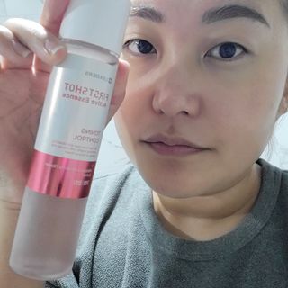리더스코스메틱 리더스 퍼스트 샷 액티브 에센스 토닝 컨트롤 & 포어 컨트롤 — 5점을 준 리뷰어가 2021년 11월 올린 사용 사진