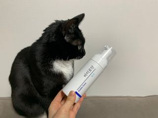 [바이로담] 저자극 약산성버블 폼 폼클렌징 150ml — 5점을 준 리뷰어가 2021년 3월 올린 사용 사진