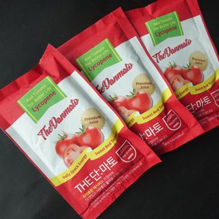 제이제이바이오 더단마토 프리미엄주스 100ml 30팩입 - 무설탕 스테비아 토마토즙 — 5점을 준 리뷰어가 2021년 11월 올린 사용 사진