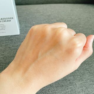 더마포레스트 마데카소사이드 리페어 크림 / 캐비아추출물 병풀추출물 시카케어 미백 주름개선 — 4점을 준 리뷰어가 2021년 7월 올린 사용 사진