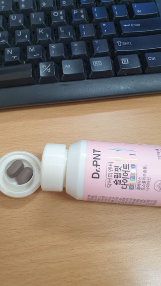 닥터피엔티 [Dr.PNT] 하루 2알로 건강한 다이어트! 한겨울에도 체지방만 쏙~ 슬림핏 다이어트 — 5점을 준 리뷰어가 2022년 8월 올린 사용 사진
