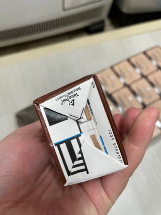 [구매평]덴마크 소화가 잘되는 우유로 만든 초코, 190ml, 24개 — 5점을 준 리뷰어가 2025년 2월 올린 사용 사진
