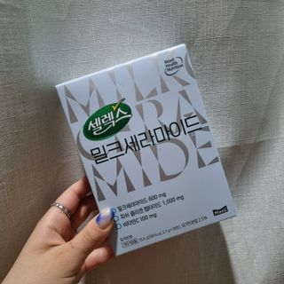 셀렉스스포츠 셀렉스 밀크세라마이드 저분자피쉬콜라겐 28포 X 1박스 — 5점을 준 리뷰어가 2021년 7월 올린 사용 사진
