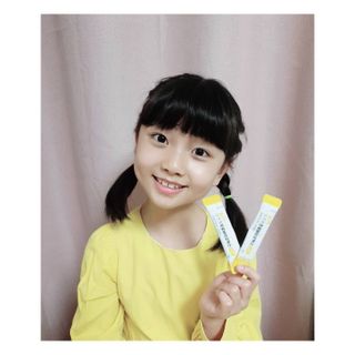 잇츠핏 프로바이오틱스 키즈 유산균 — 5점을 준 리뷰어가 2021년 3월 올린 사용 사진