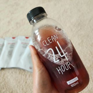 클린24시간 1BOX(5포) + 전용보틀(500ml) — 5점을 준 리뷰어가 2023년 5월 올린 사용 사진