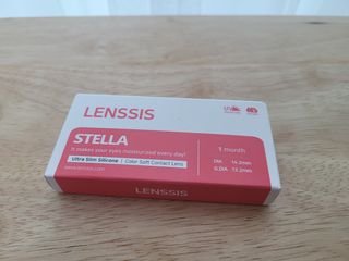 렌시스 LENSSIS [ 렌시스 ] 수채화 색감의 맑은 렌즈 ＃스텔라시리즈  1개월용 ｜ 2컬러 중 택1 ｜ — 3.5점을 준 리뷰어가 2021년 6월 올린 사용 사진