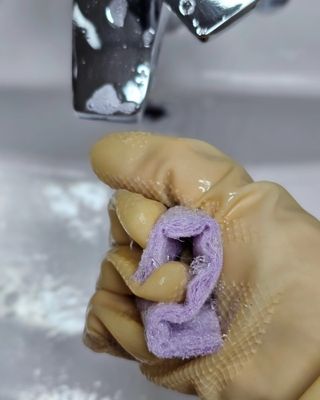 3M 스카치브라이트 크린스틱 베이킹소다 시트타입 70매 + 디스펜서 증정 — 5점을 준 리뷰어가 2023년 9월 올린 사용 사진