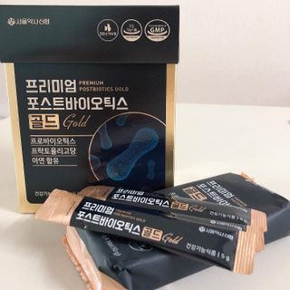 서울약사신협_프리미엄포스트바이오틱스골드_5g x 50포 — 5점을 준 리뷰어가 2021년 4월 올린 사용 사진