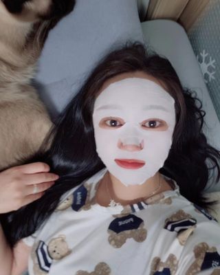 뉴클리드 마스크팩 3종 — 5점을 준 리뷰어가 2023년 7월 올린 사용 사진