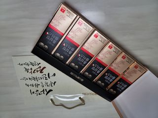 서울약사신협_투데이홍삼정플러스스틱_10g x 60포 — 5점을 준 리뷰어가 2021년 7월 올린 사용 사진