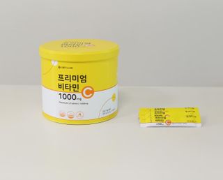 서울약사신협 프리미엄비타민C1000_2.5G x 100포 — 5점을 준 리뷰어가 2021년 5월 올린 사용 사진