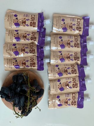 [몸엔용] 우리 아이 건강간식, 달콤한 녹용곤약젤리 디어팡 4종 — 5점을 준 리뷰어가 2022년 4월 올린 사용 사진