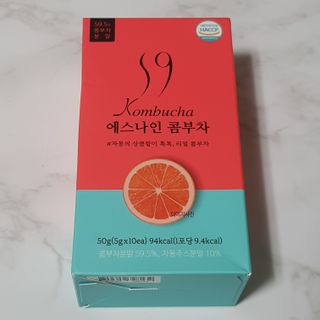리넥무역 에스나인 콤부차 건강발효 콤부함량59 자몽 5gx10포 — 5점을 준 리뷰어가 2021년 8월 올린 사용 사진