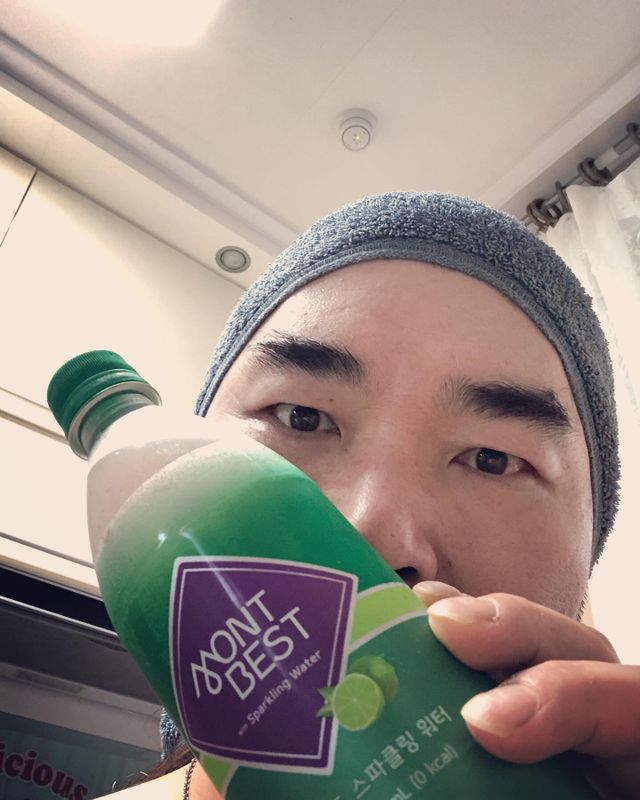 Montbest with Sparkling water Lime20병 리뷰 사진