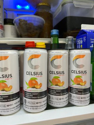셀시어스 오리지널 325ml 에너지 비타민 피트니스 드링크(24can) 다이어트 음료 — 5점을 준 리뷰어가 2022년 5월 올린 사용 사진