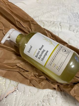 달리프 클로렐라 베러 루트 릴렉싱 샴푸 500ml — 5점을 준 리뷰어가 2021년 5월 올린 사용 사진