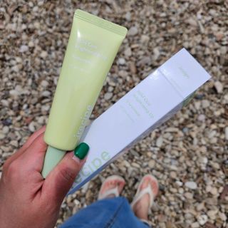 아이레시피 마일드시카 브라이트닝 업 선스크린 SPF50+ PA++++ — 4점을 준 리뷰어가 2023년 6월 올린 사용 사진