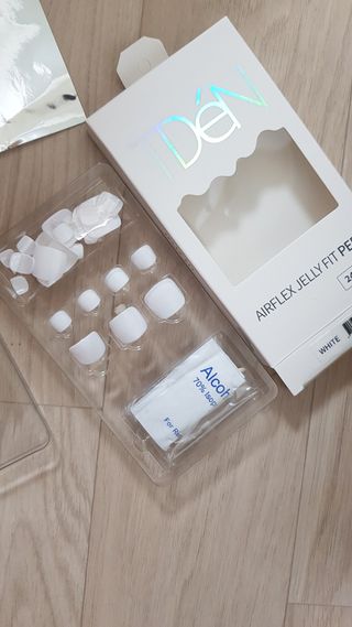 틸디앤 에어플렉스 젤리핏 페디팁 — 5점을 준 리뷰어가 2021년 7월 올린 사용 사진