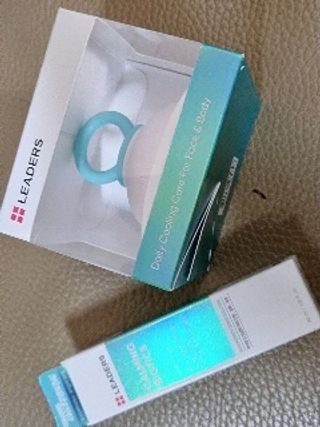 리더스코스메틱 리더스 카밍 페이스 쿨러 + 카밍 바이오틱스 앰플 — 5점을 준 리뷰어가 2021년 8월 올린 사용 사진