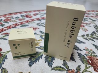 버블데이 아로마/과일 거품 입욕제 — 5점을 준 리뷰어가 2021년 7월 올린 사용 사진