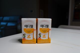 메디웰 페디아드링크 미니 바나나맛 — 5점을 준 리뷰어가 2022년 5월 올린 사용 사진