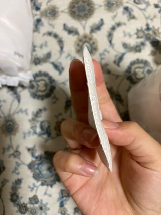 디어엘로디 무표백 021패드  12개세트 — 5점을 준 리뷰어가 2022년 11월 올린 사용 사진