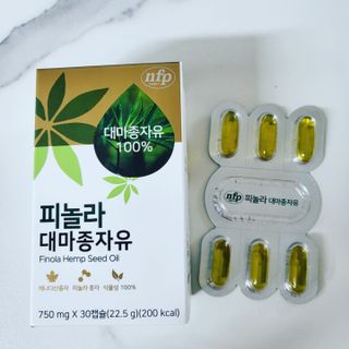nfp 피놀라 대마종자유 — 5점을 준 리뷰어가 2021년 10월 올린 사용 사진