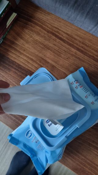 햅스 세균없는 주방 대형 2팩, HAPS sanitizer wipe — 5점을 준 리뷰어가 2022년 2월 올린 사용 사진