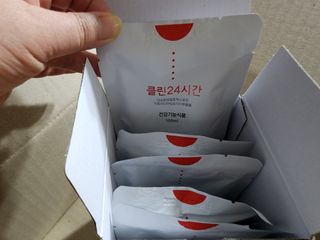 클린24시간 1BOX(5포) + 전용보틀(500ml) — 5점을 준 리뷰어가 2023년 2월 올린 사용 사진