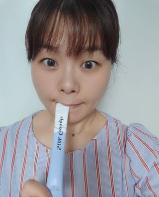 실크가글 실크단백질 함유 구강청결제 11ml 50포 — 5점을 준 리뷰어가 2021년 9월 올린 사용 사진