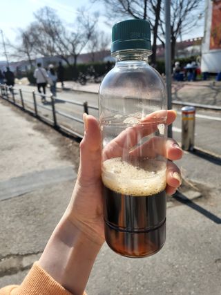 무라벨 바리스타룰스 디카페인 아메리카노 — 5점을 준 리뷰어가 2024년 4월 올린 사용 사진