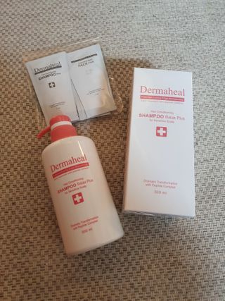 더마힐 헤어 컨디셔닝 샴푸 릴렉스 500ml — 5점을 준 리뷰어가 2021년 1월 올린 사용 사진