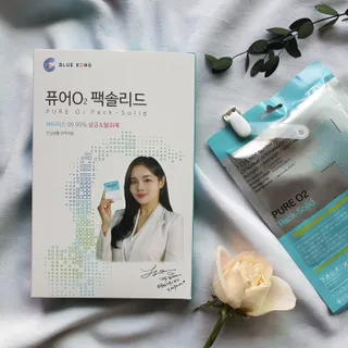 퓨어오투 블루콩 퓨어오투 팩솔리드 — 5점을 준 리뷰어가 2022년 6월 올린 사용 사진